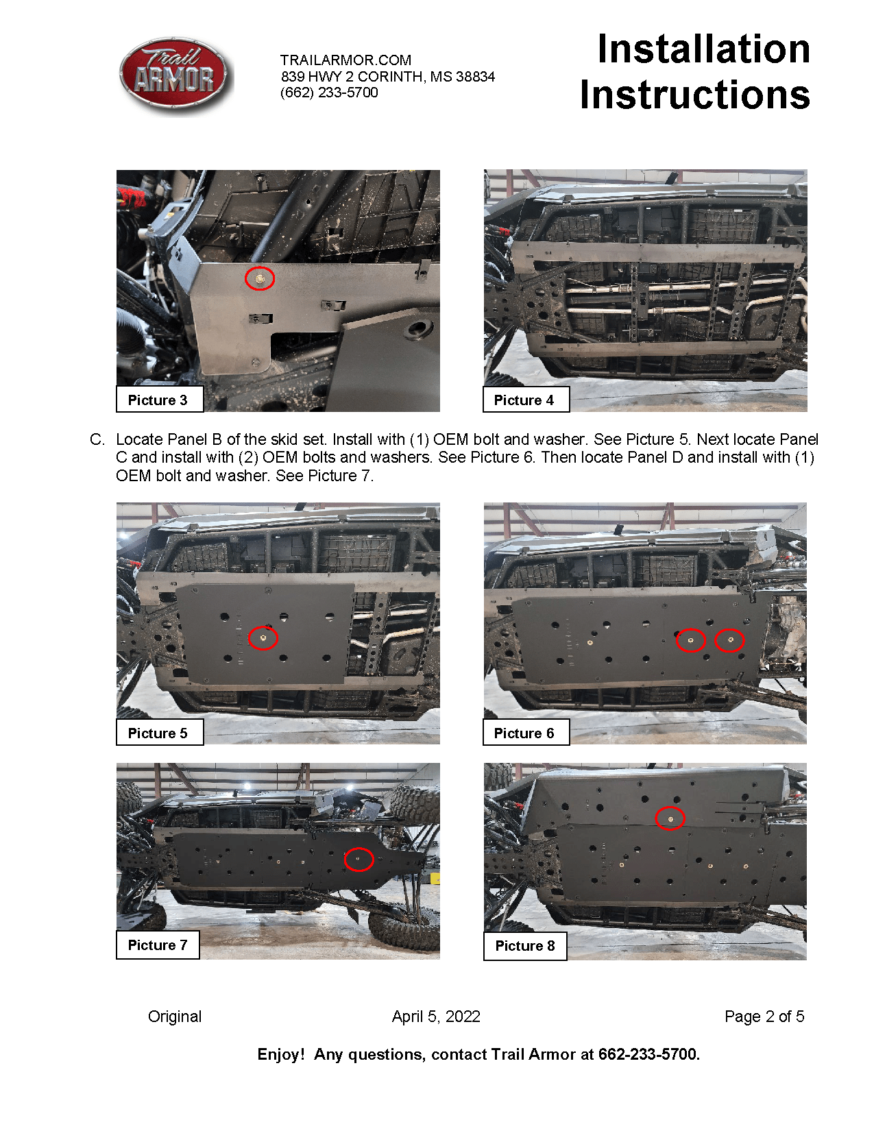 Trail Armor Skid Plate for Polaris RZR Pro R 4