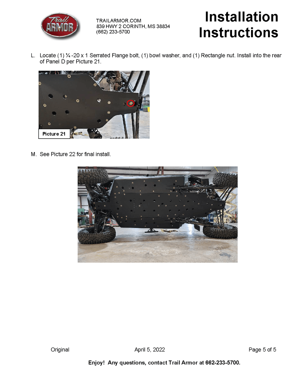 Trail Armor Skid Plate for Polaris RZR Pro R 4