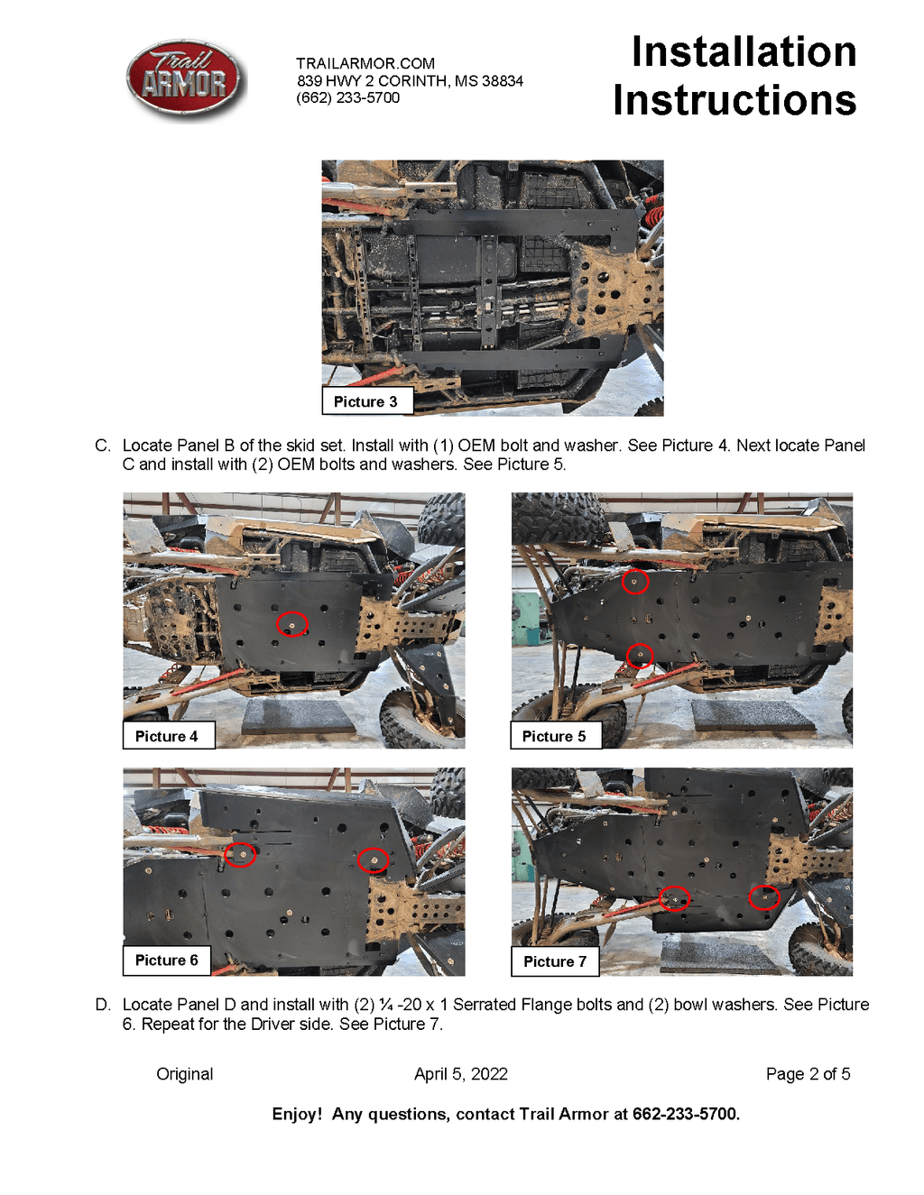 Trail Armor Full Skid Plate for Polaris RZR Turbo R