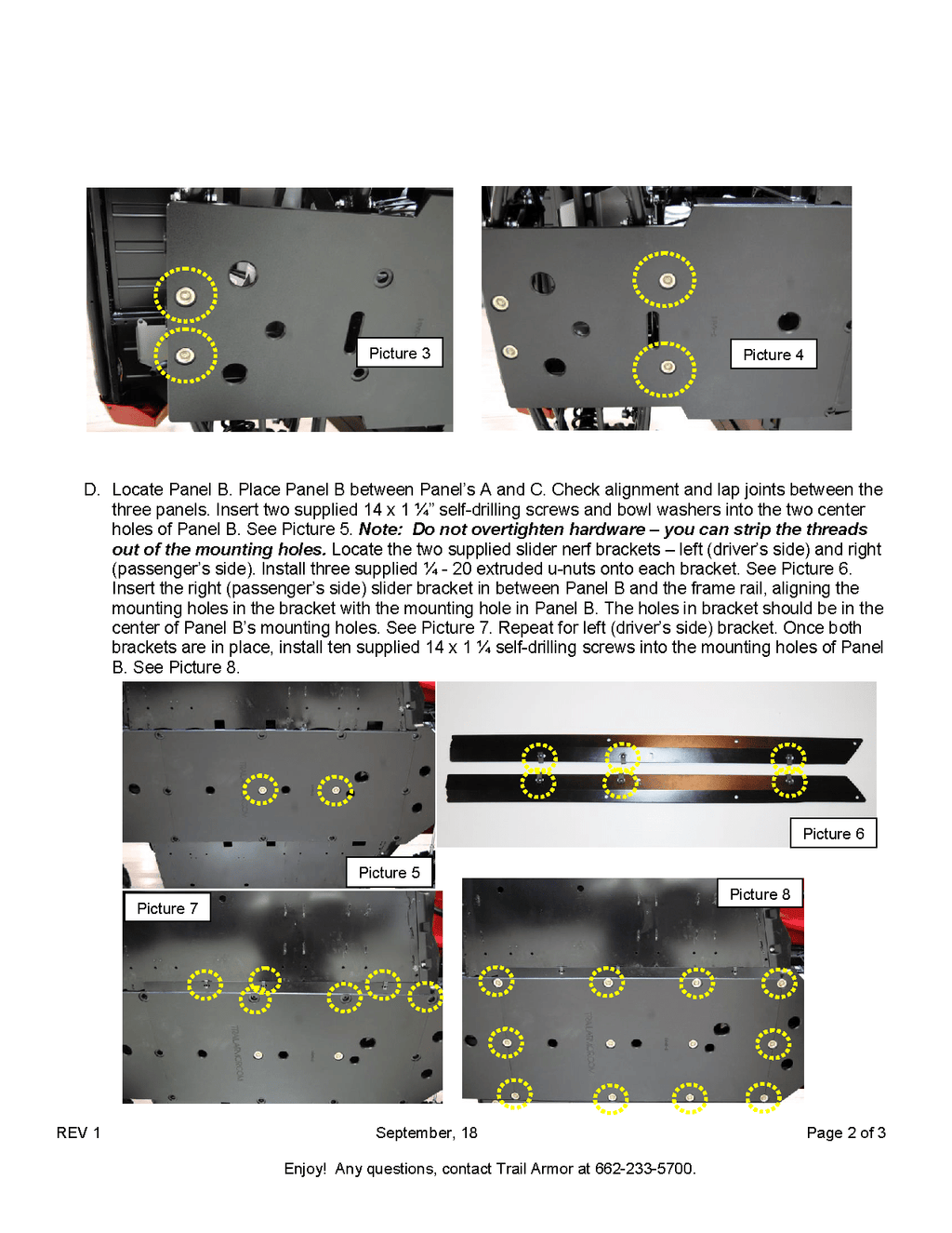 Trail Armor Full Skids with Integrated Sliders for 2014+ Yamaha Viking Model