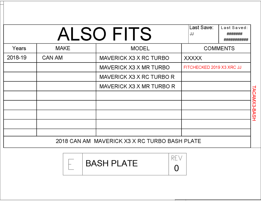 Trail Armor Bash Plate for 2018-19 Can-Am Maverick X3 X RC / MR