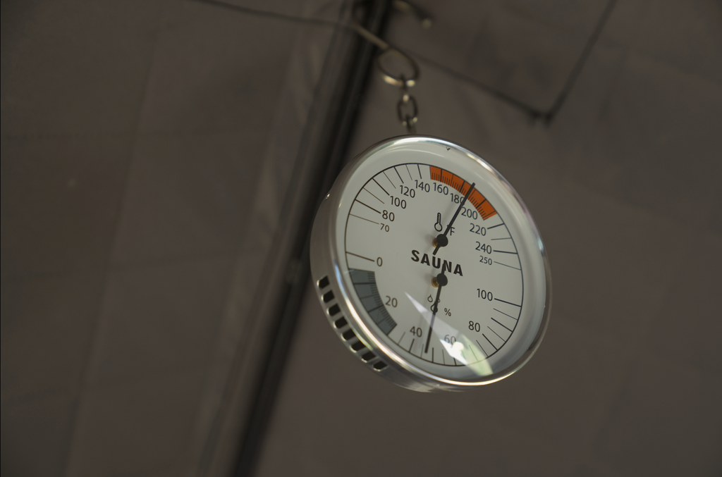 Wide-Range Sauna Thermometer/Hygrometer | Accurate Sauna Thermometer