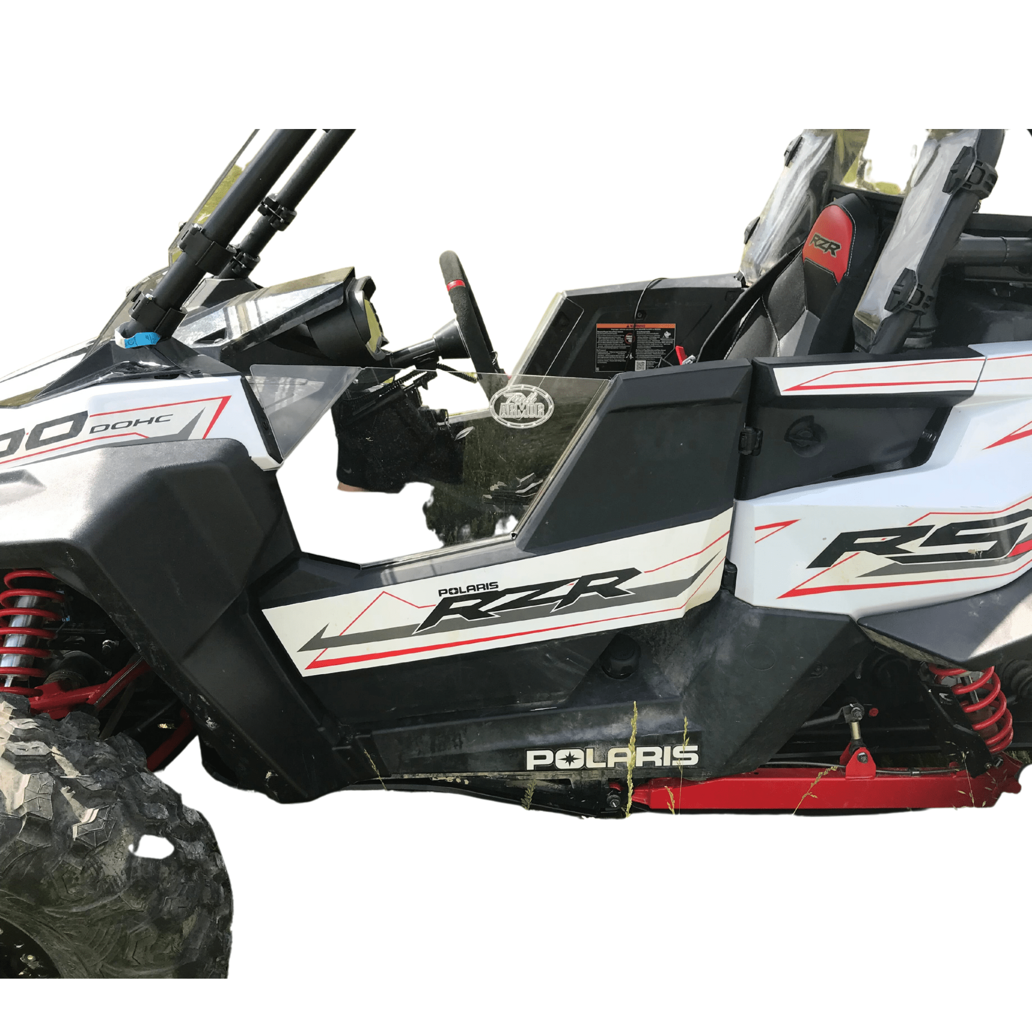 Trail Armor Upper Door Insert Kit for 2018 - 2020 Rzr RS1