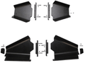 Trail Armor iMpact A-Arm CV Front & Rear Boot Guards for2010-14 Ranger 800 Model