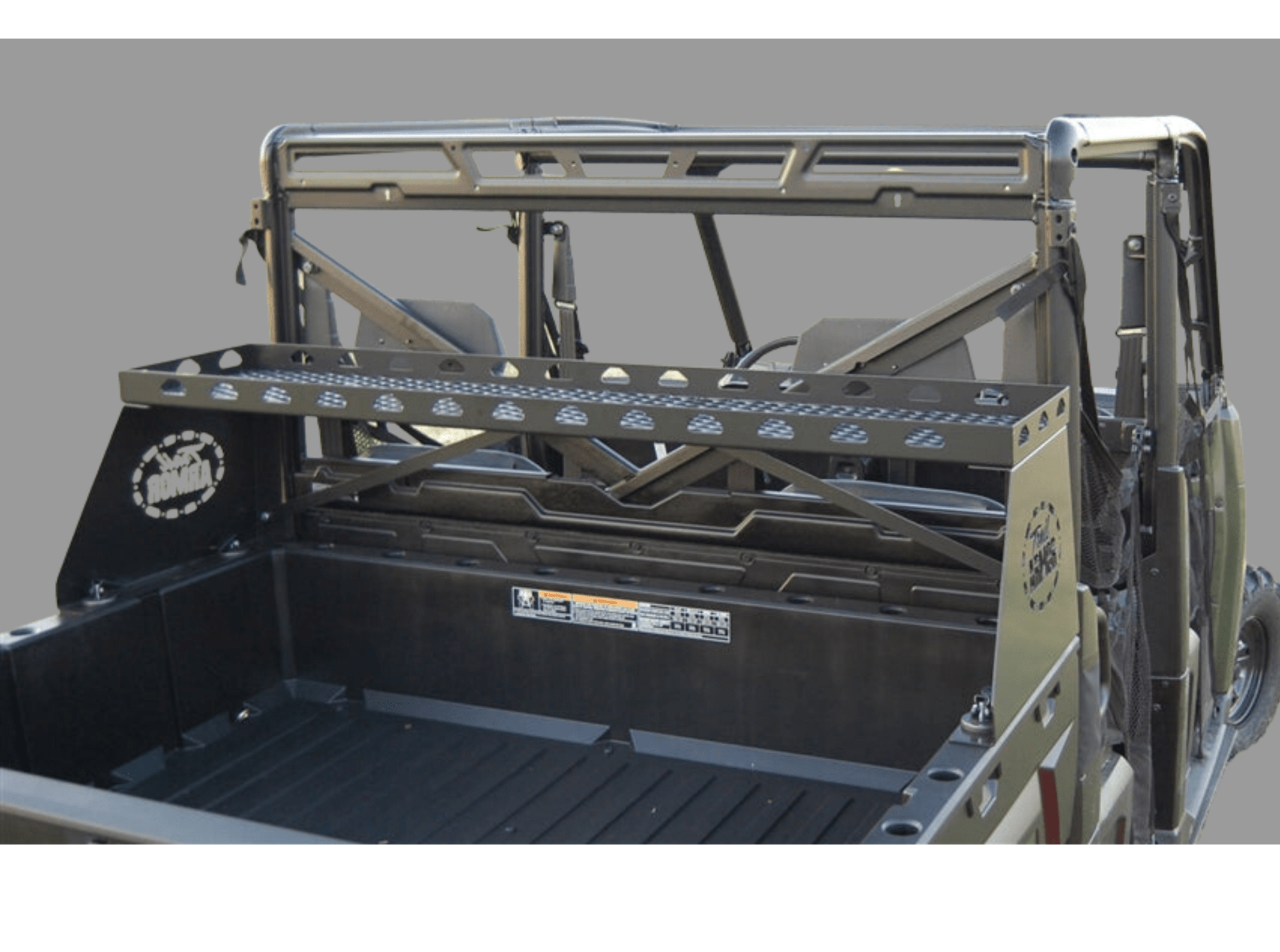 Trail Armor Small Rear Basket Storage Rack for 2019-21 Polaris Ranger XP 1000 (all through) / Ranger XP 1000 Crew