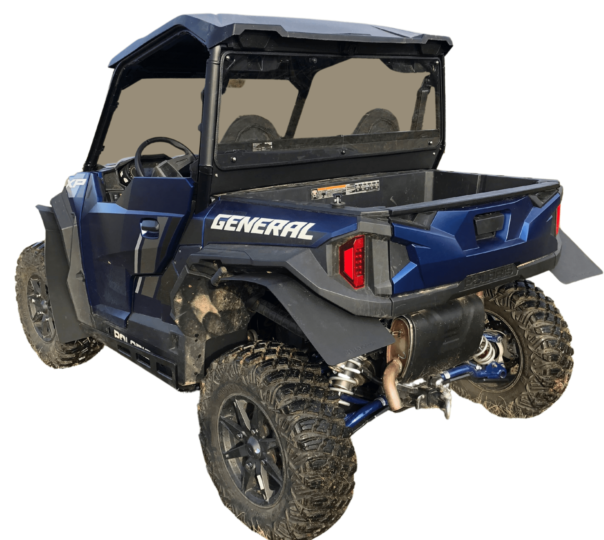 Trail Armor Mud Flap Fender Extensions for Polaris General XP 1000 / XP 1000 4