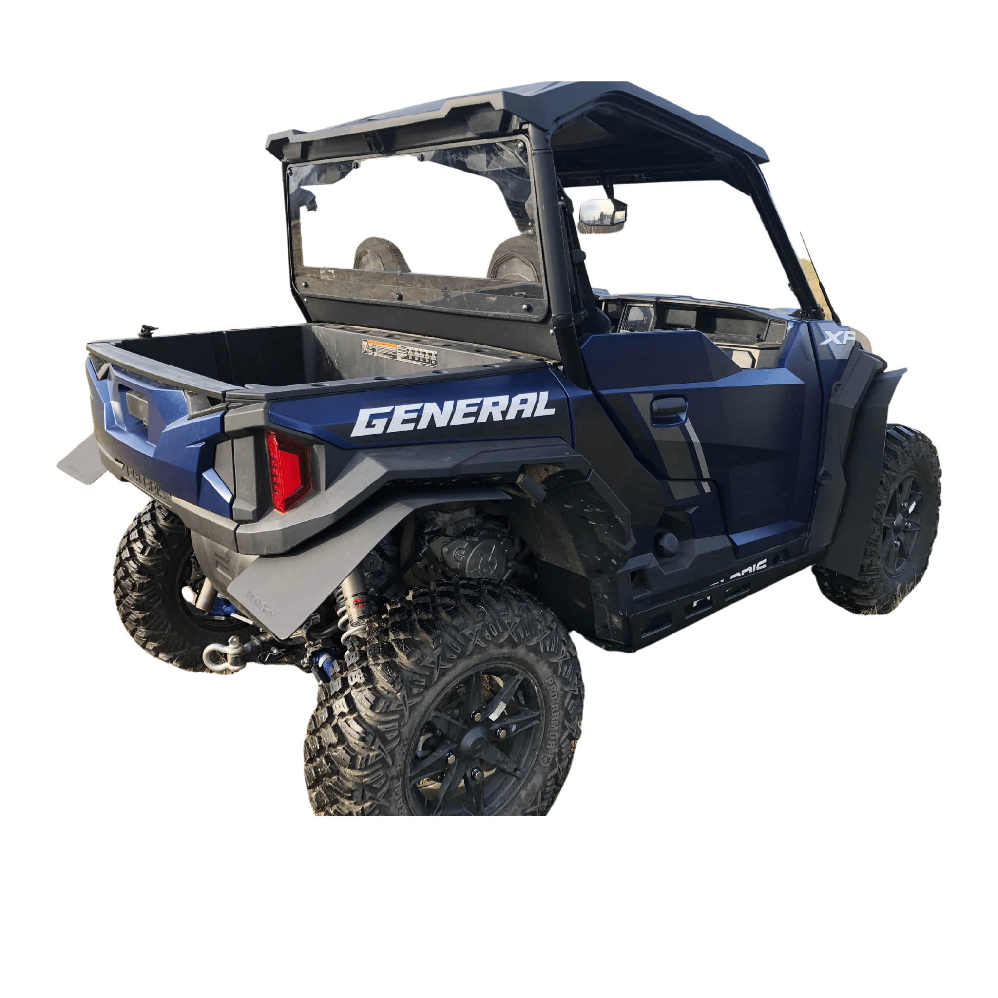 Trail Armor Rear Window Dust Shield for 2020-23 Polaris General XP 1000 Model