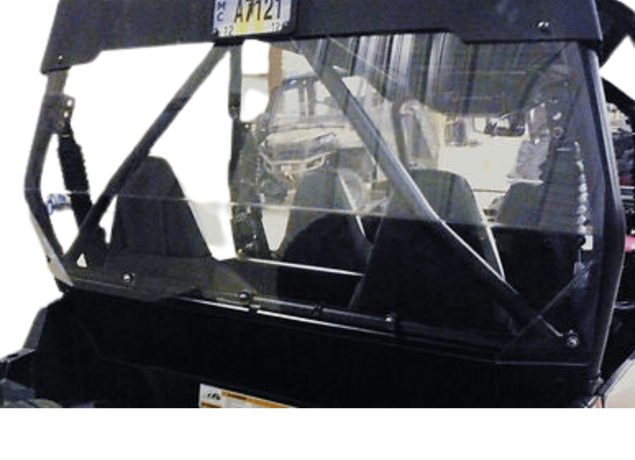 Trail Armor Rear Window Dust Shield Kit for 2010-14 Polaris RZR 4 800