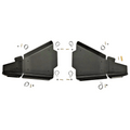 Trail Armor iMpact Front Arm Guards for 2020+ RZR Pro XP