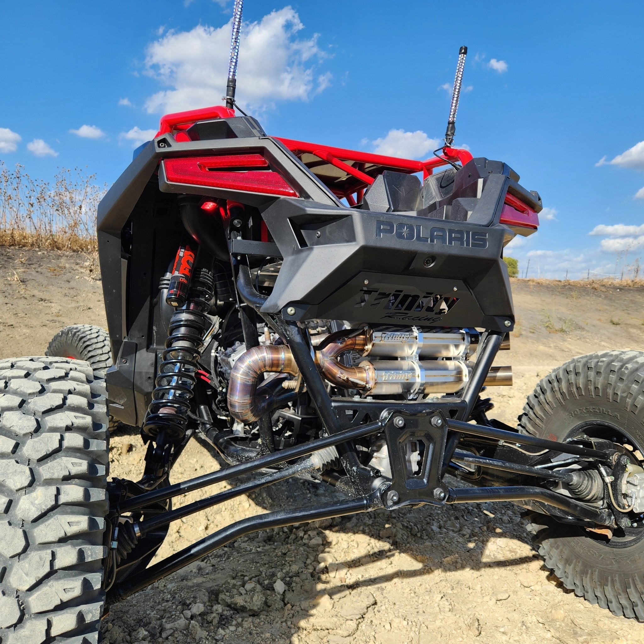 Trinity Racing Slip On Exhaust for RZR Pro R
