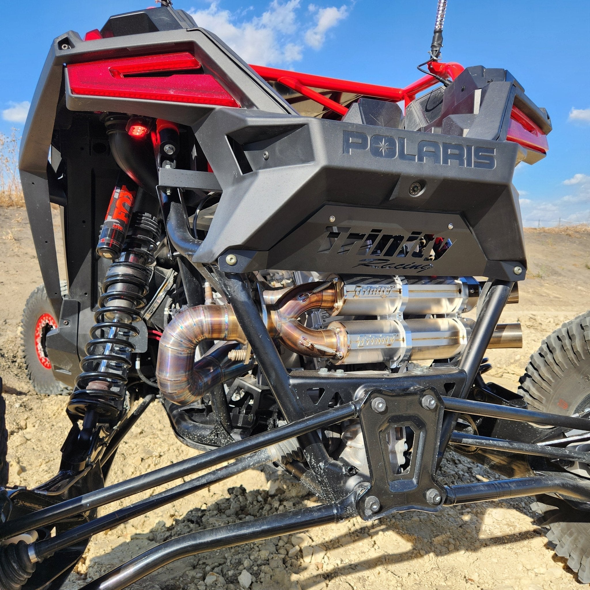 Trinity Racing Slip On Exhaust for RZR Pro R