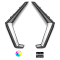 5150 Whips 187 Style Fangs w/ Control Harness for Polaris RZR