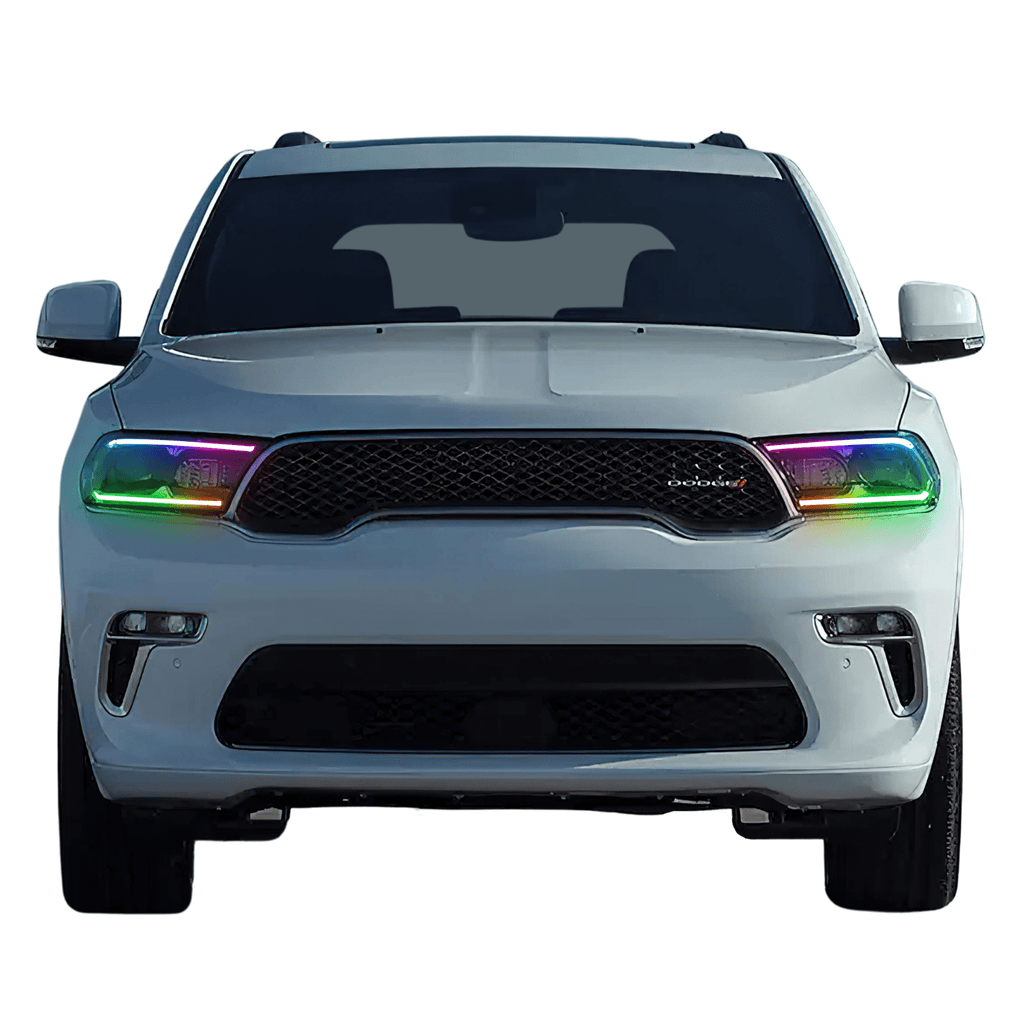 Universal Side Emitting Flexible DRL Diffused Strips | Multicolor