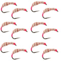 Utah Killer Bug - 12 Tenkara Flies - Size 10