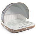 Costway Inflatable Pool Float Lounge Swimming Raft