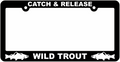Fishing License Plate Frames