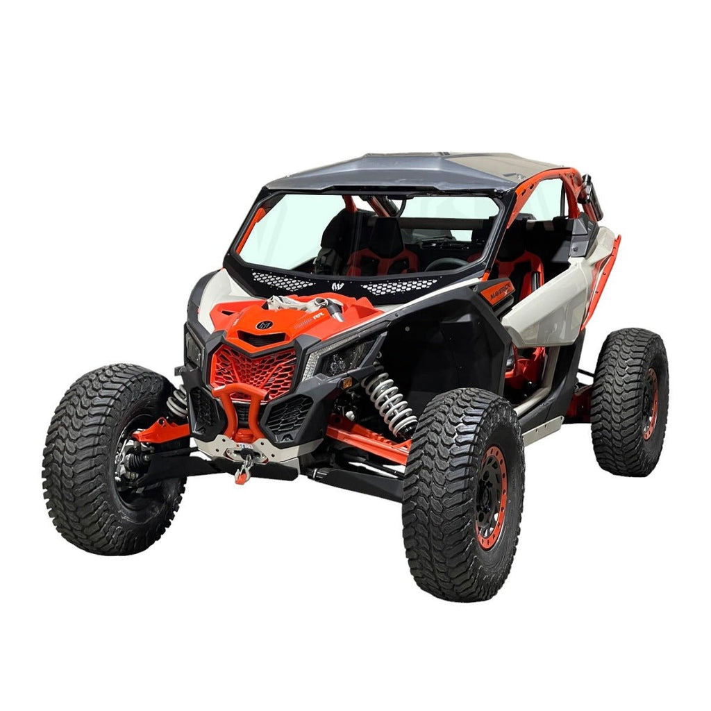 Moto Armor Maverick X3 Vented Full Glass Windshield