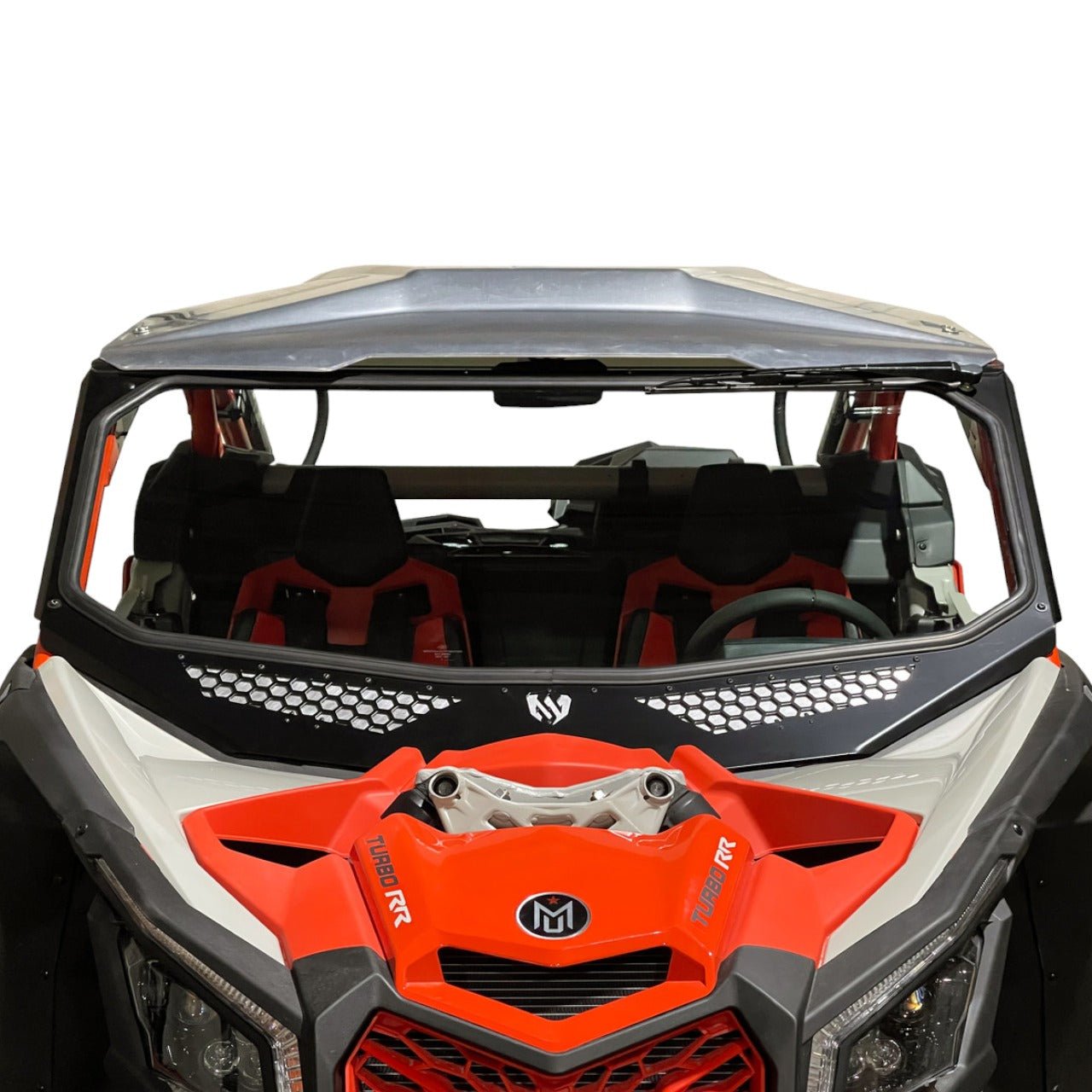 Moto Armor Maverick X3 Vented Full Glass Windshield