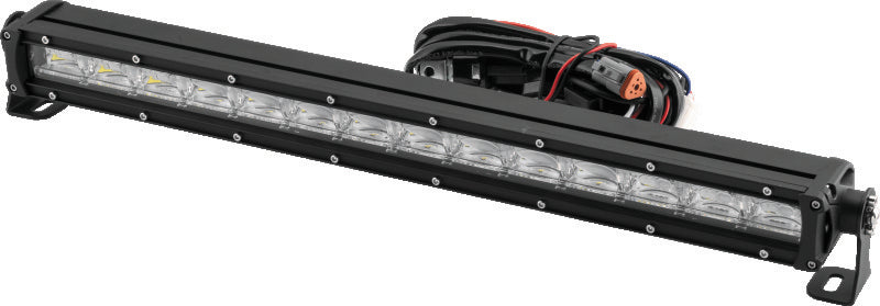 QuadBoss, QuadBoss 21.5-inch Single Row DRL LED Light Bar with Combo Flood and Spot Beams