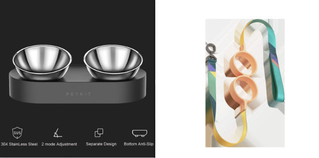 Stainless Steel Pet Bowls: Anti-Slip Design for Dogs and Cats