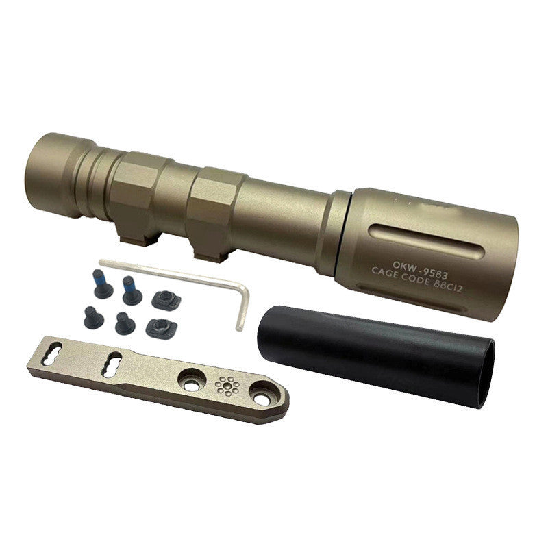Long Tactical Flashlight - High-Performance LED Torch for Outdoor Adventures