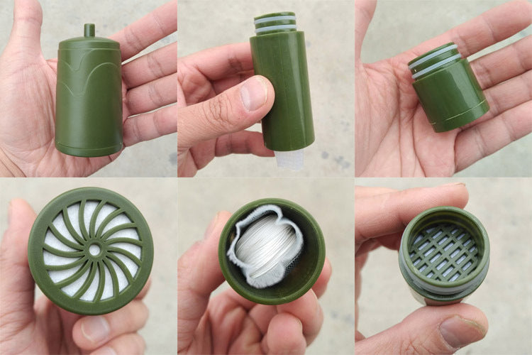 Multi-Stage Emergency Water Filter for Safe Drinking Water