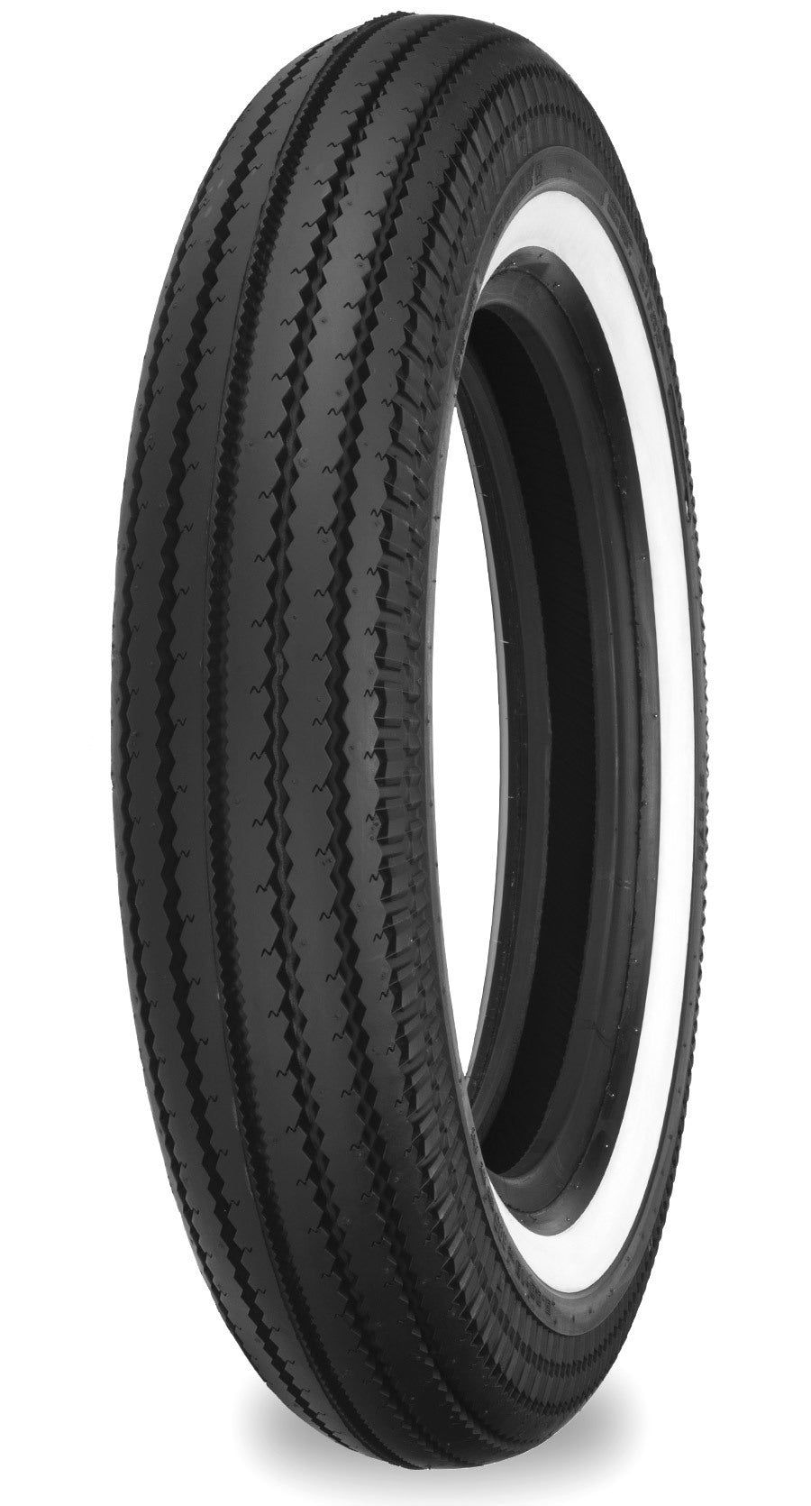 SHINKO, Shinko Tire 270 Super Classic F/R 5.00-16 72H Bias Tire with Full Aspect Ratio Sawtooth Design
