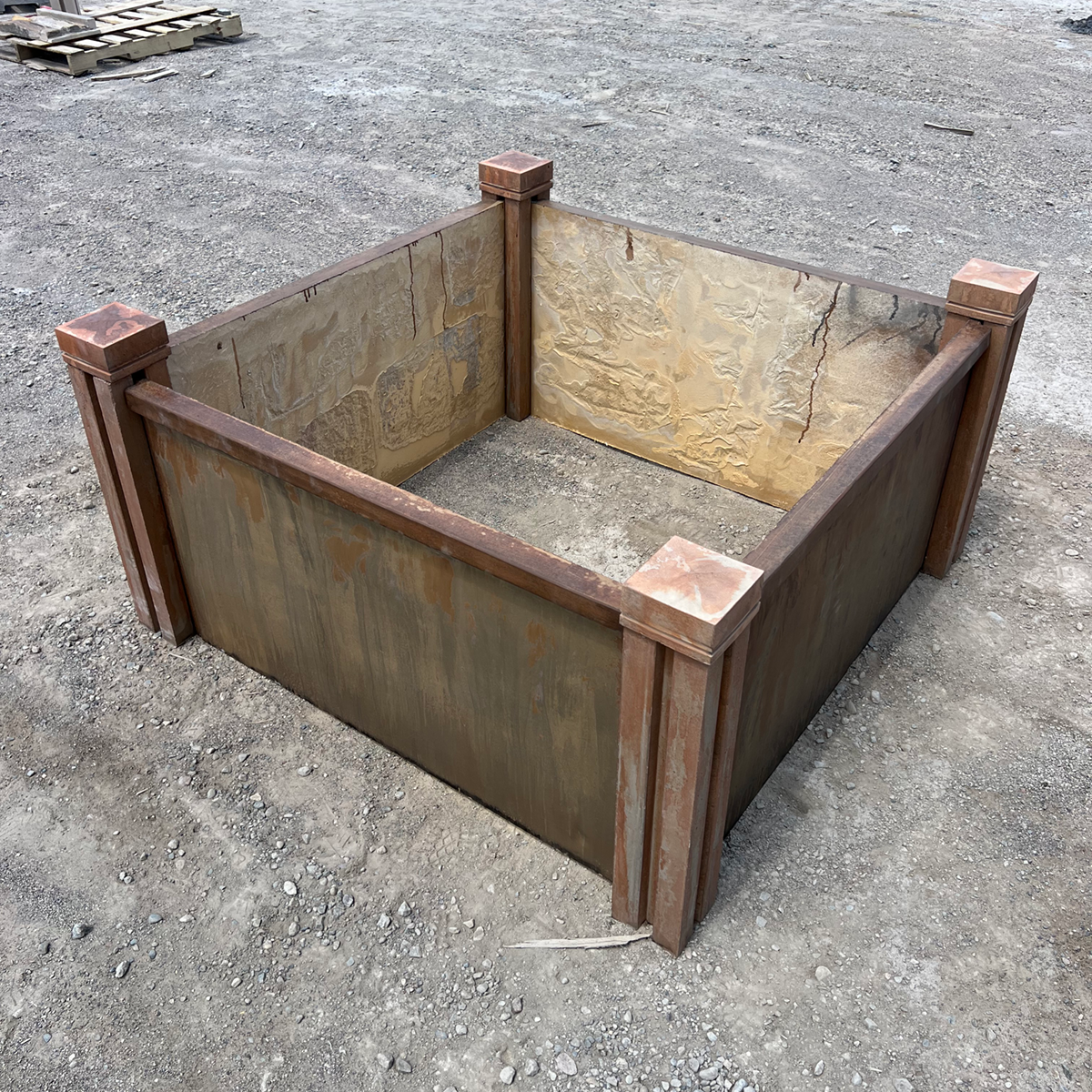Precast Concrete Garden Bed - Adrien's Garden