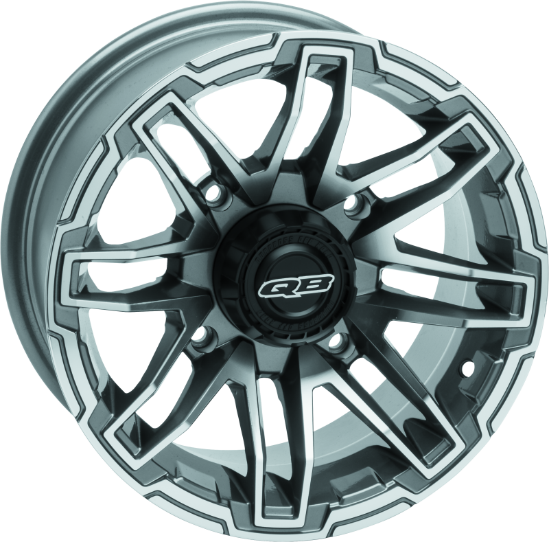 QuadBoss, QuadBoss Stryker 14x7 Aluminum Wheel for Powersports Vehicles - Part Number 608466
