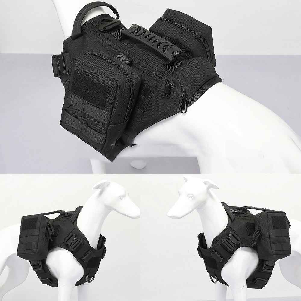 Tactical Dog Harness for Enhanced Control and Comfort