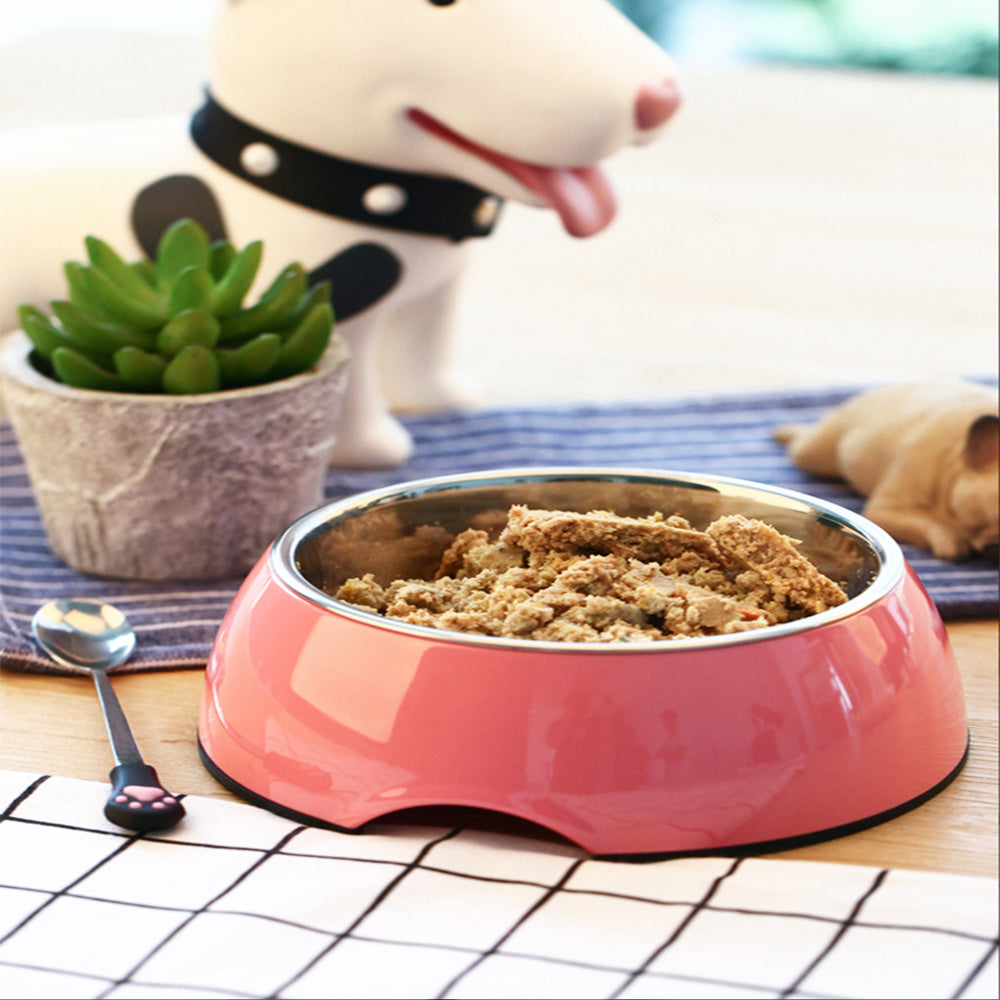 Stainless Steel Dog Bowl for Easy Feeding and Stylish Design