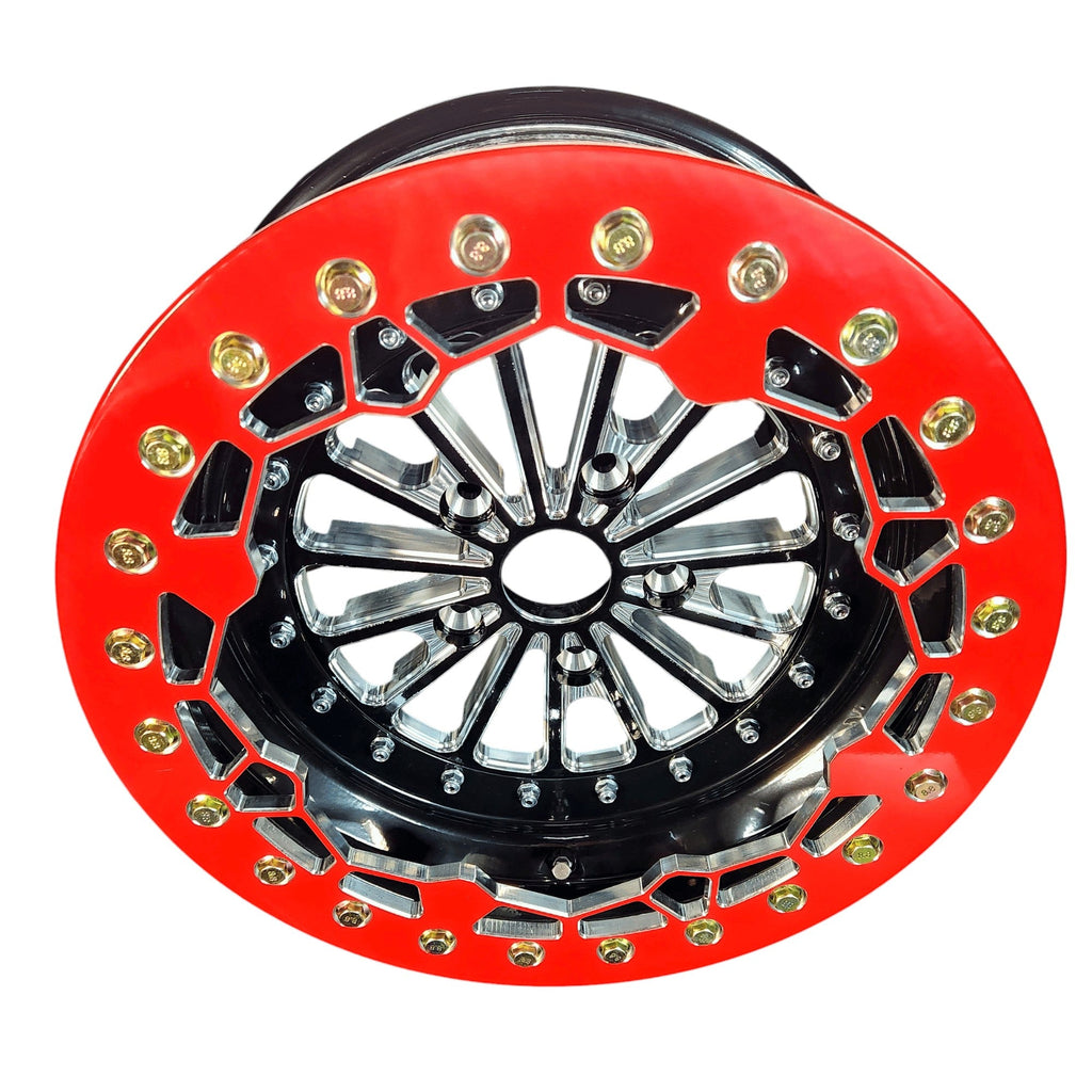 Alba Racing Crusher Pro Beadlock Wheels for Polaris 5 Lug - RZR Pro R / Turbo R / Xpedition / 1500