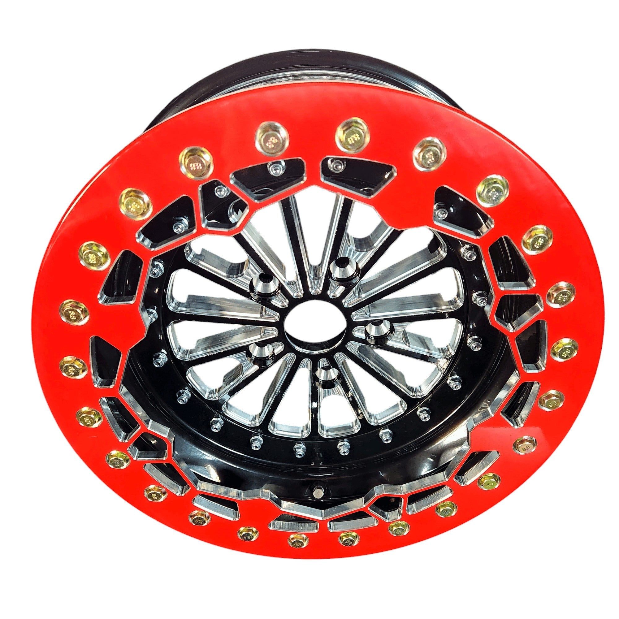 Alba Racing Crusher Pro Beadlock Wheels for Polaris 5 Lug - RZR Pro R / Turbo R / Xpedition / 1500