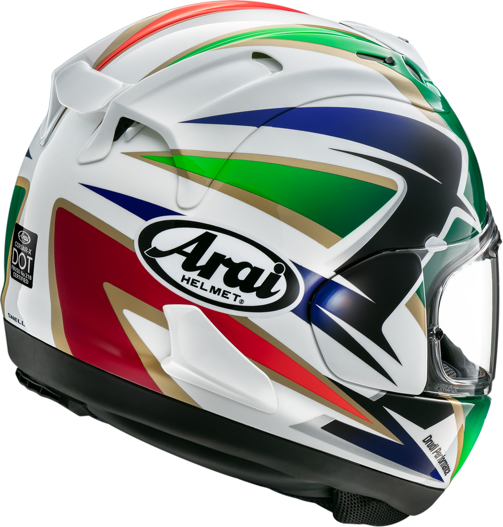 ARAI HELMETS, ARAI HELMETS Corsair-X Cadalora Restyle Helmet - XL (Part 0101-18644)