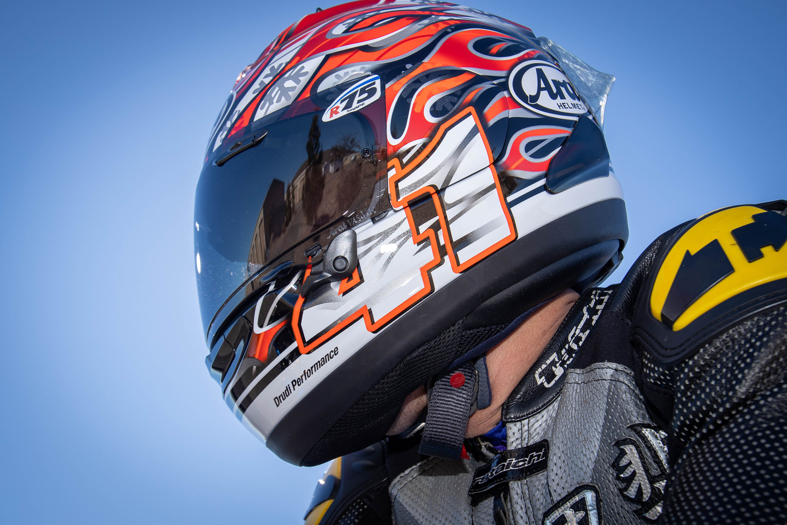 ARAI HELMETS, ARAI Helmets Corsair-X Haga GP Motorcycle Helmet - Medium, Part 0101-17613