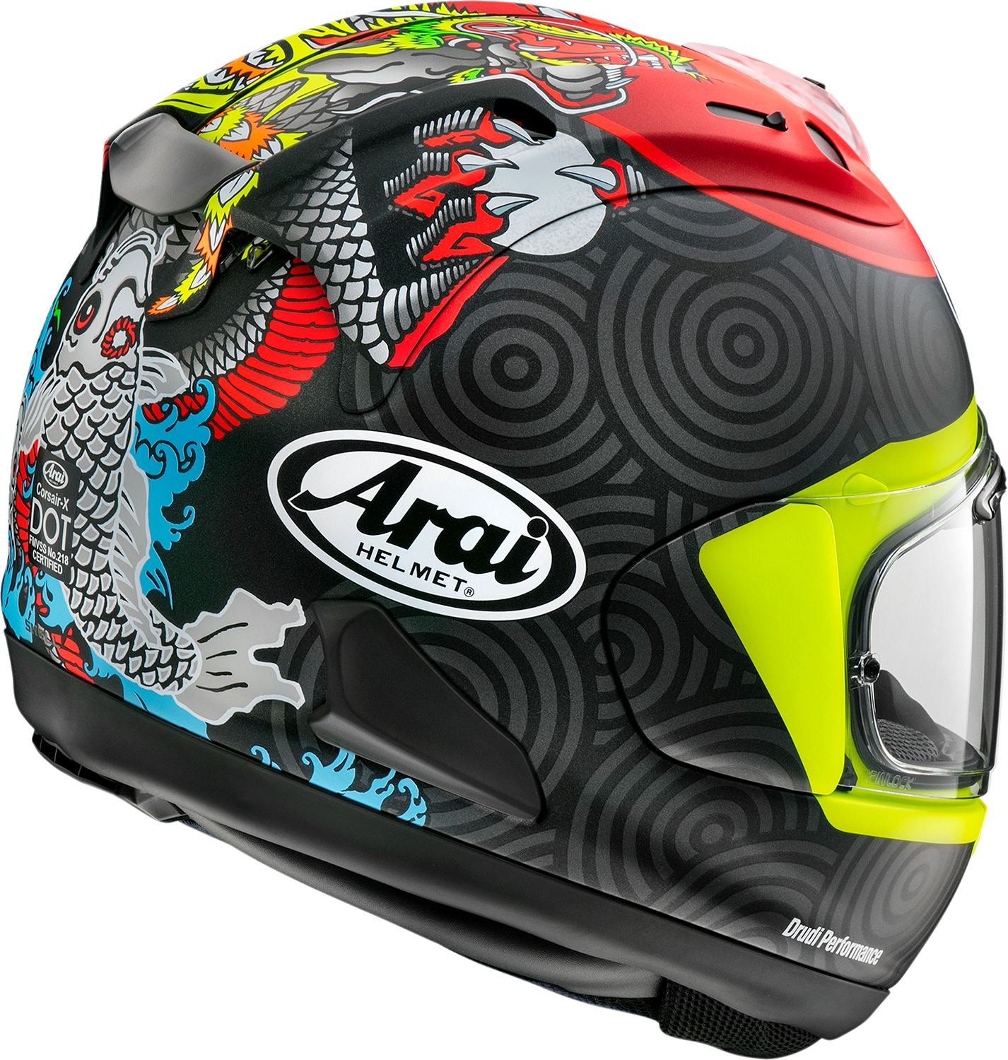 ARAI HELMETS, ARAI HELMETS Corsair-X Helmet Tatsuki Edition - XS (Part Number 0101-17617)