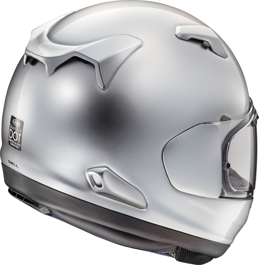 ARAI HELMETS, ARAI HELMETS Quantum-X Helmet - Aluminum Silver Large (Part Number 0101-18166)