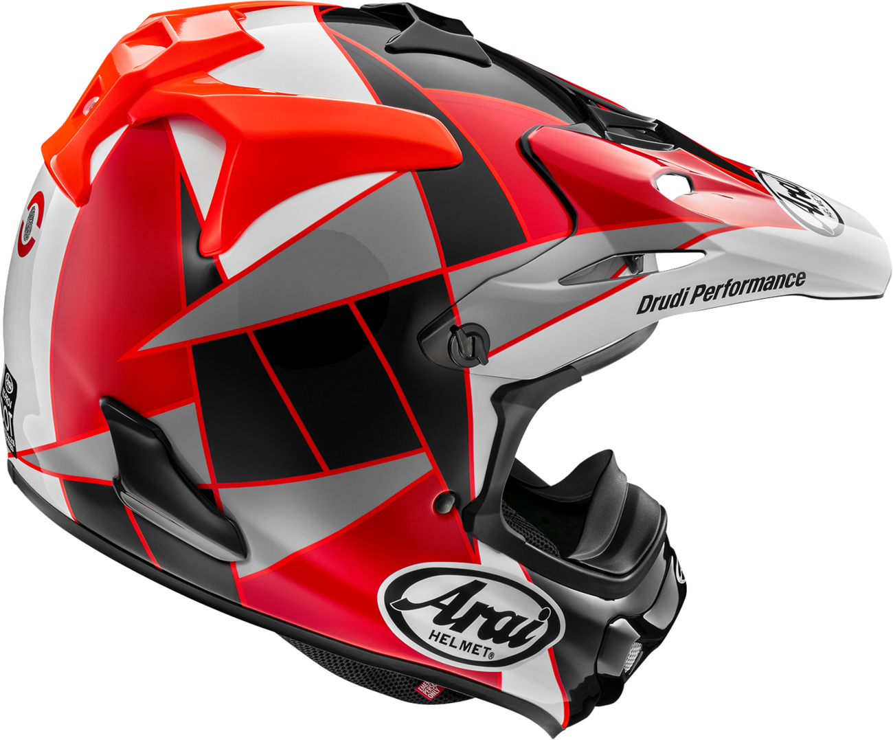 ARAI HELMETS, ARAI HELMETS VX-Pro4 Helmet - Fragment Red, Medium (Part No. 0110-9523)