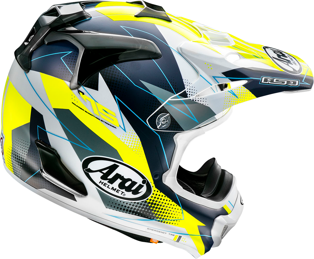 ARAI HELMETS, ARAI Helmets VX-Pro4 Resolute Yellow Helmet - Size XS (Part #0110-8482)