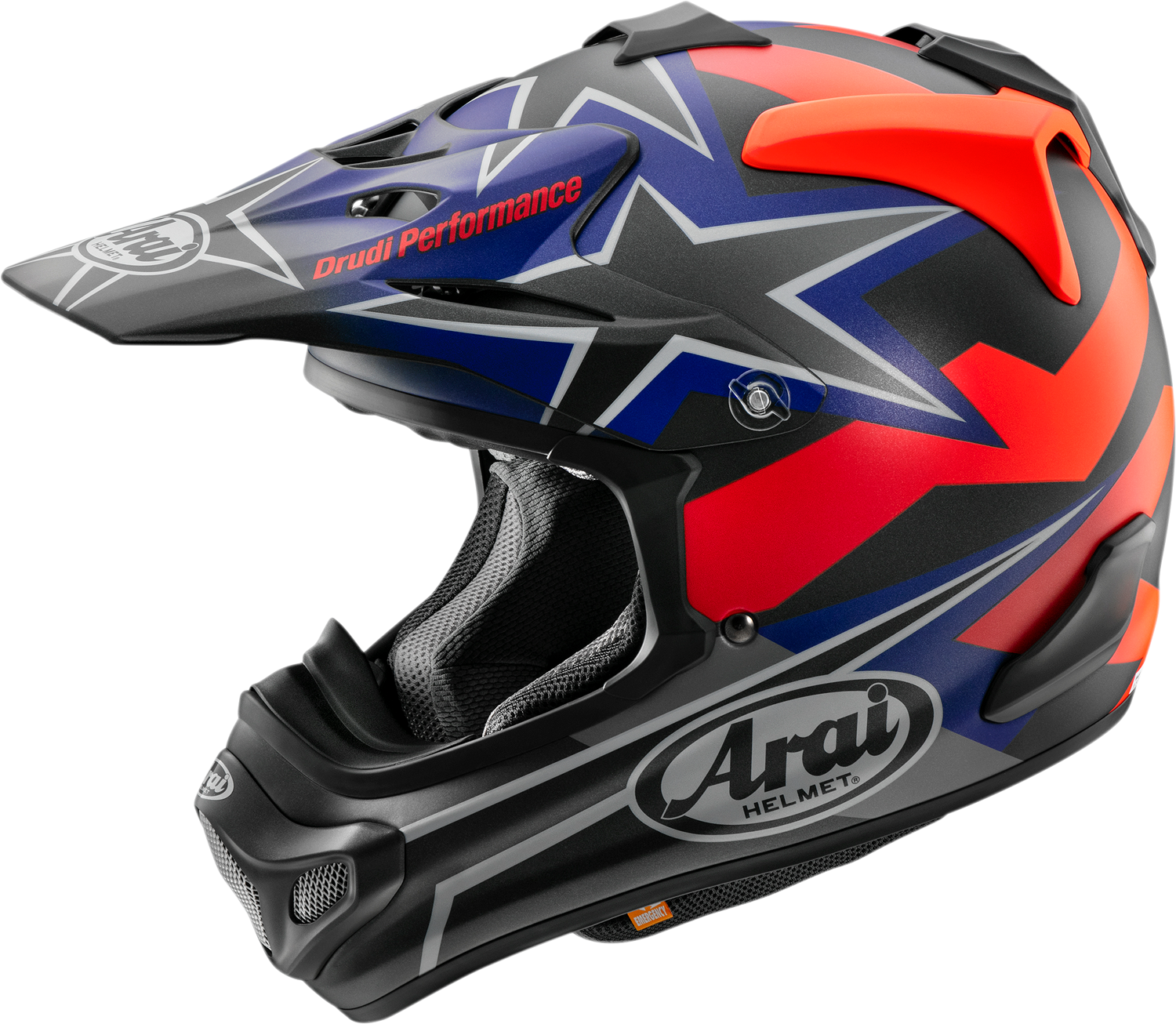 ARAI HELMETS, ARAI HELMETS VX-Pro4 Stars & Stripes Black Frost Helmet - XS (Part Number 0110-8206)