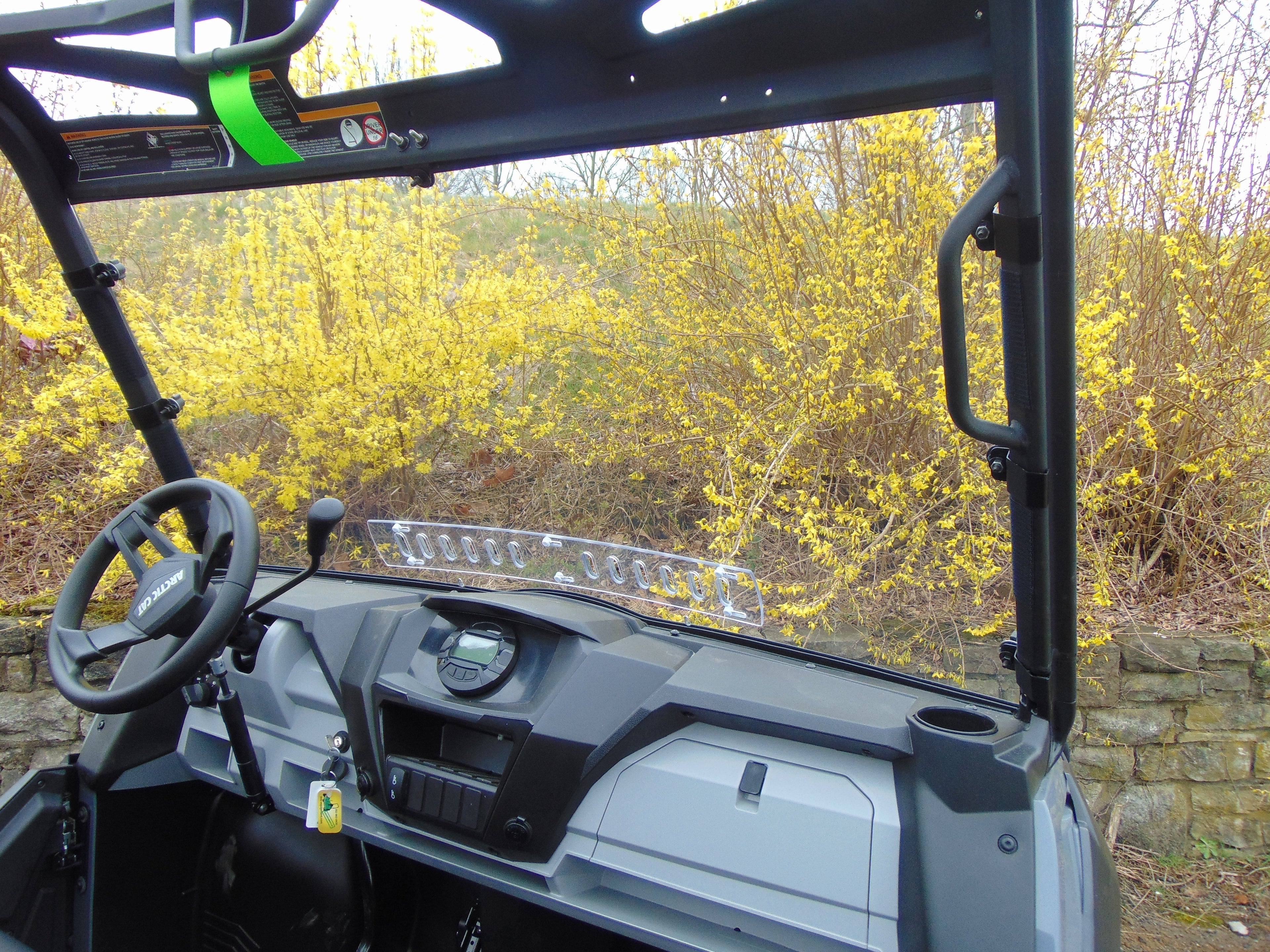 Arctic Cat Prowler PRO - 1-Piece General-Purpose Windshield