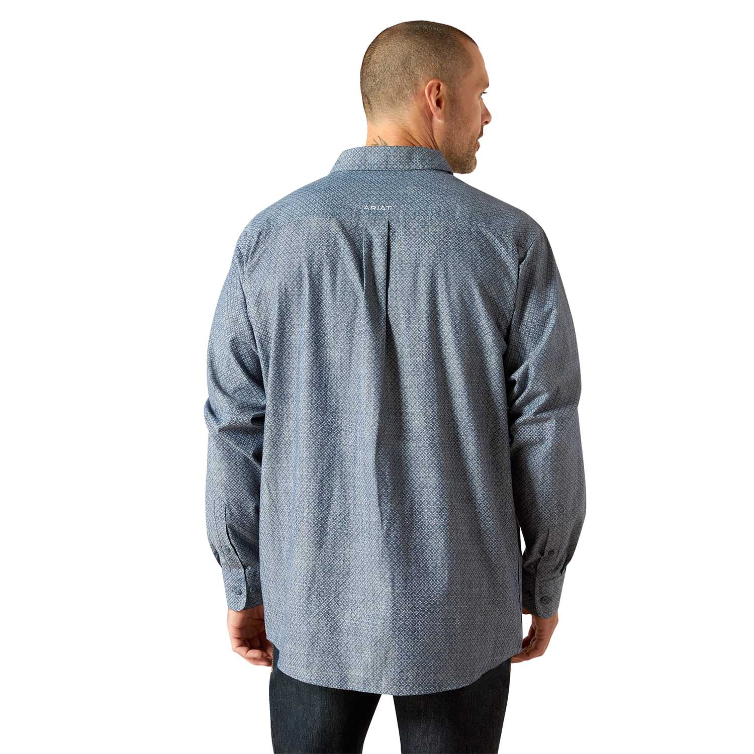 Ariat Mens Trent Classic Fit Long Sleeve Shirt – Rugged Button-Front Casual Shirt