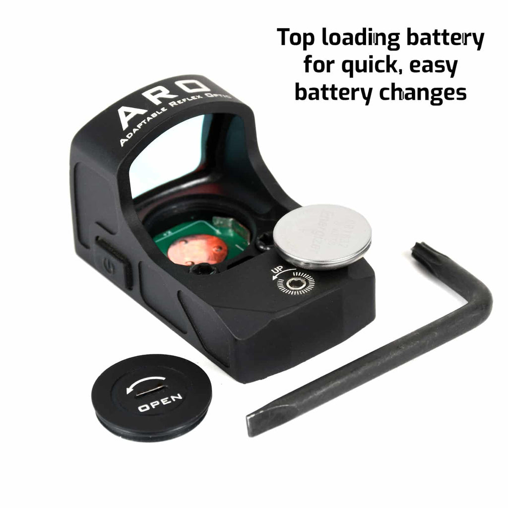 AT3 ARO Micro Red Dot Reflex Sight with Optional Riser