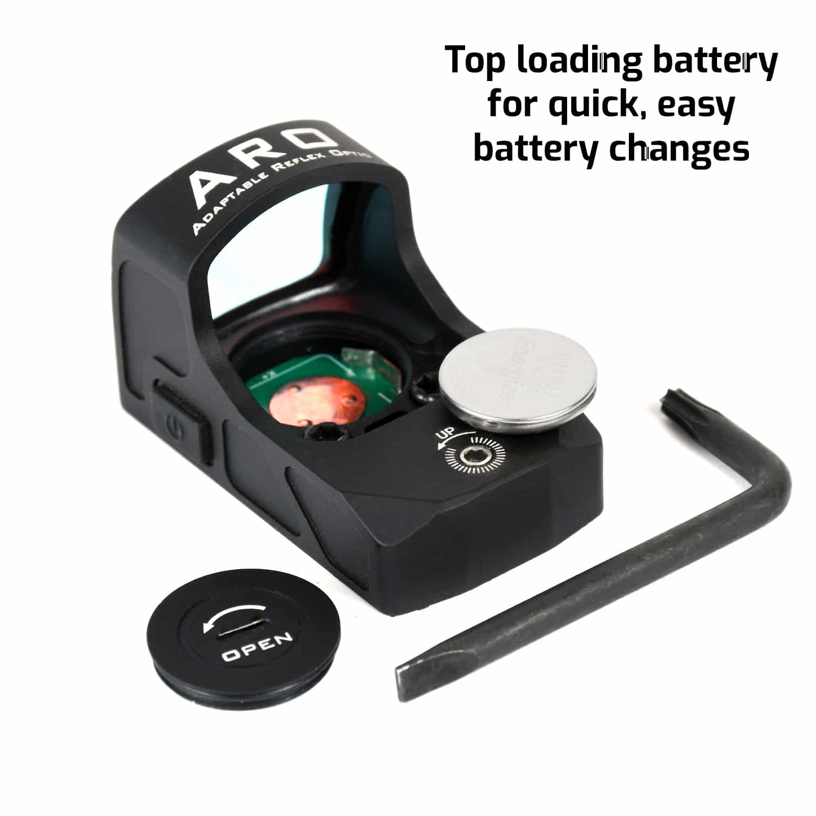 AT3 ARO Micro Red Dot Reflex Sight with Optional Riser