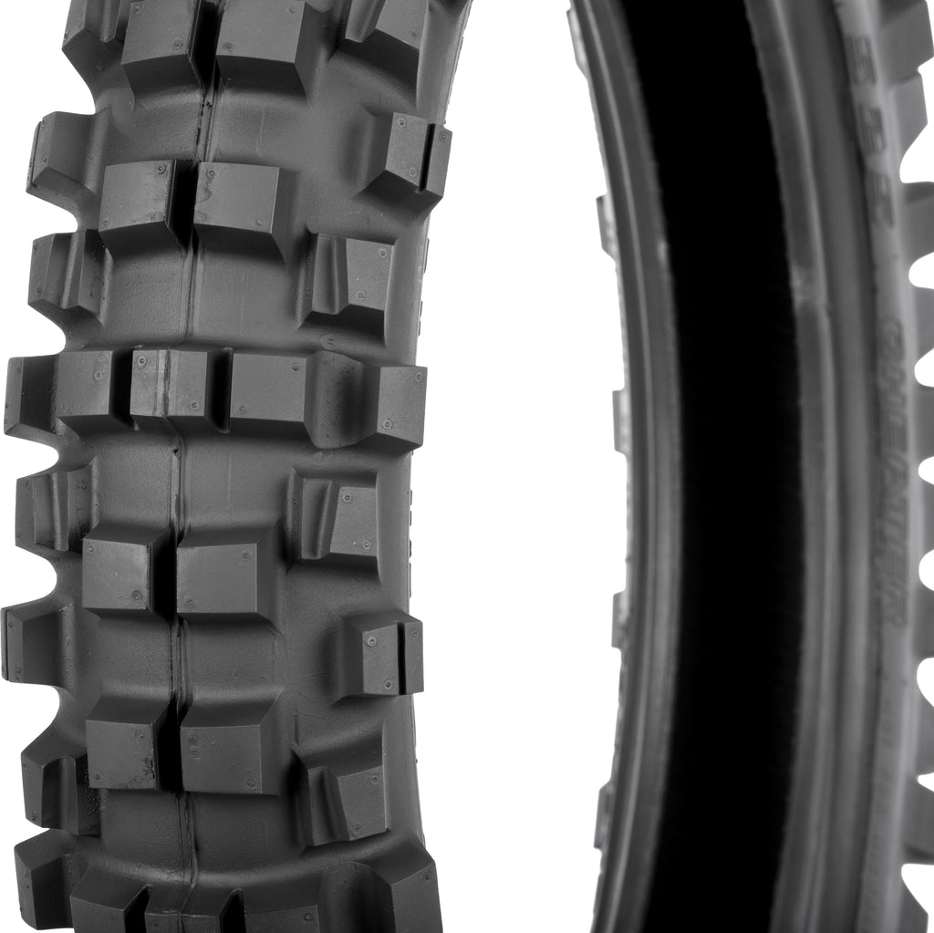 SHINKO, Shinko 87-4328S 525 Cheater Series Rear 110/90-19 Off-Road Tire for Hybrid Enduro and Extreme Trails
