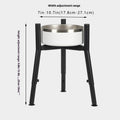 Dog Bowl Adjustable Width Of Bracket