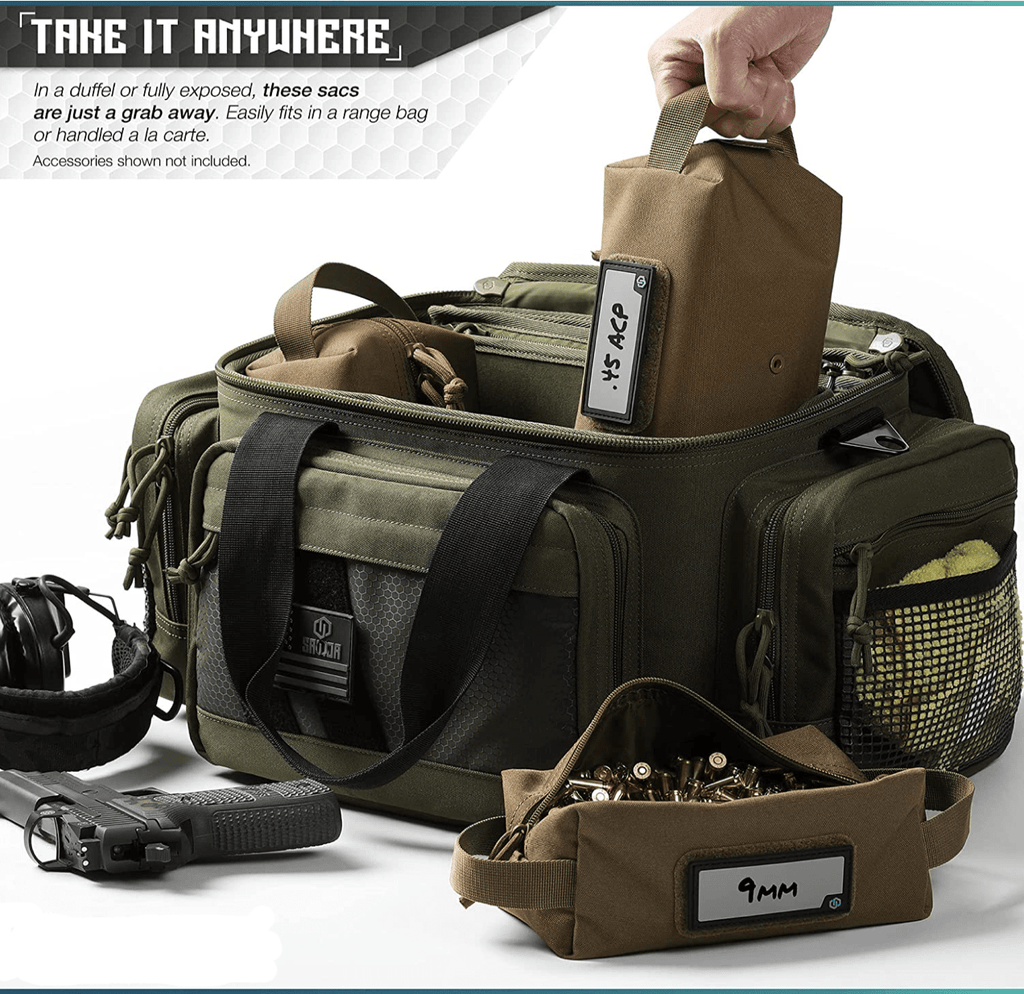 Soft Tactical Storage Pouch (4 Pack)