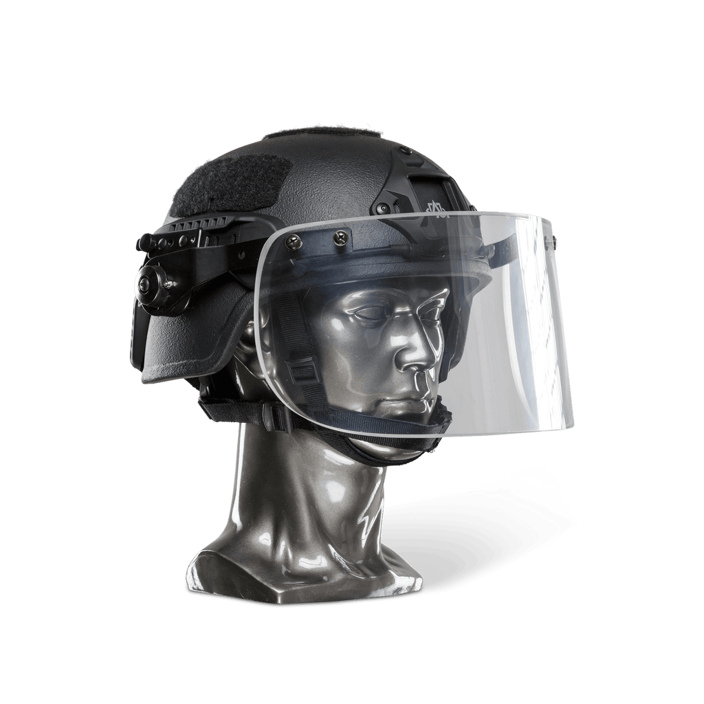 Ballistic Helmet with Face Shield | NIJ Level IIIA+