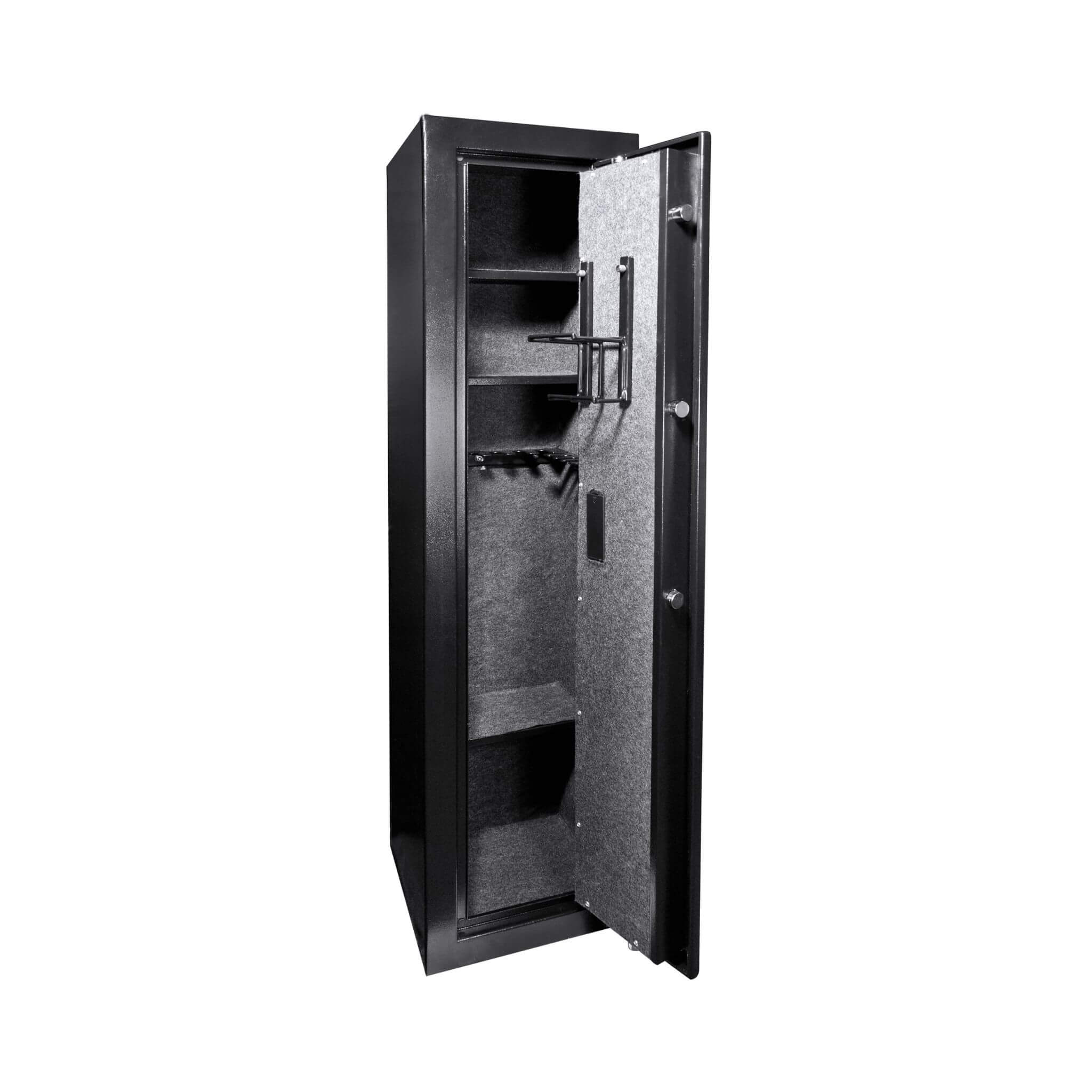 Barska 5.51 CF Tall Biometric Rifle Safe With Biometric Keypad (SAK90412)