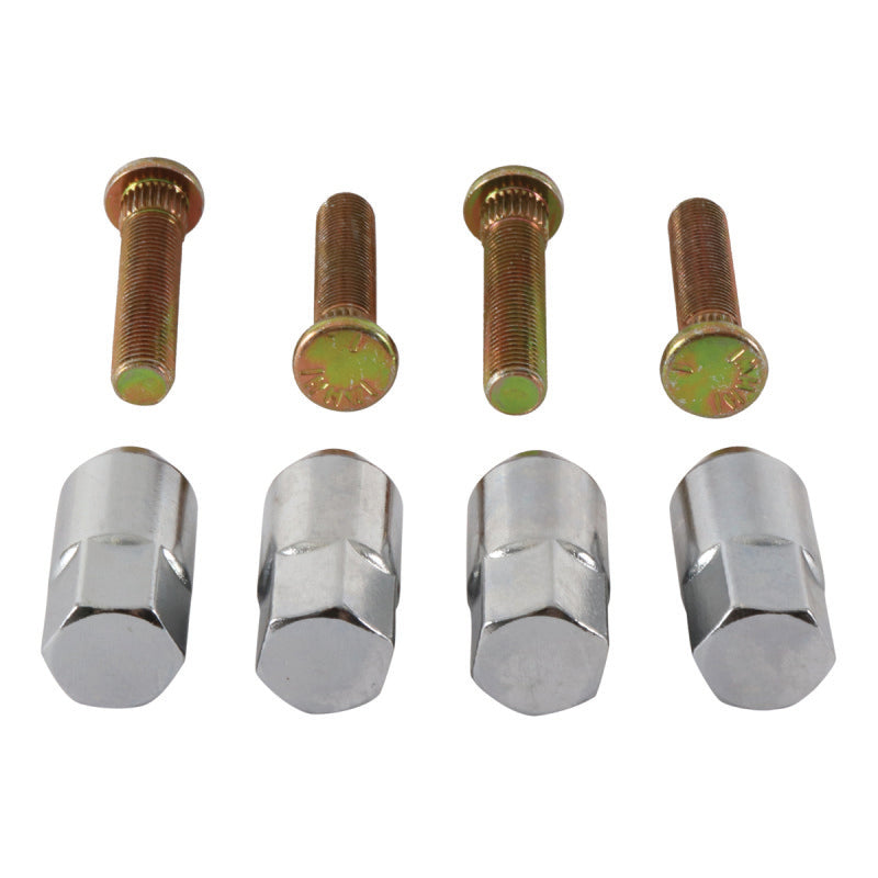 QuadBoss, QuadBoss 608279 Front Wheel Stud and Nut Kit for Polaris RZR and ACE Models
